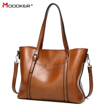 

PU leather handbags female vintage big tote ladies shoulder bags brown women leather handbags Casual Tote Ladies Hand Bags Large