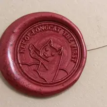 Тоторо большой кот Милый Воск Печать комплект печатей свадебные приглашения запечатывания воска комплект печатей s индивидуальный восковой уплотнительная бумага Деревянный Подарочная коробка пакет