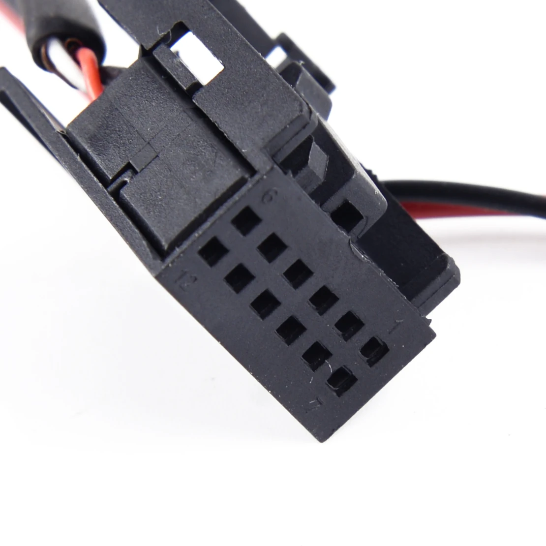 Черный пластик 12Pin порт Модуль Bluetooth Магнитола с AUX приемник адаптер кабель подходит для Ford Focus 6000CD беспроводной видеорегистратор Mondeo Fiesta Fusion Galaxy