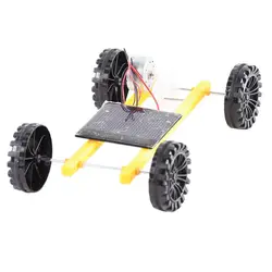 Солнечный игрушечный автомобиль набор мини игрушка на солнечных батареях Diy автомобильный набор Детский обучающий гаджет