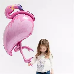 3d огромная любовь воздушные шары с буквой Фламинго воздушный шар цифры Единорог балон День Рождения украшения подарок для детей