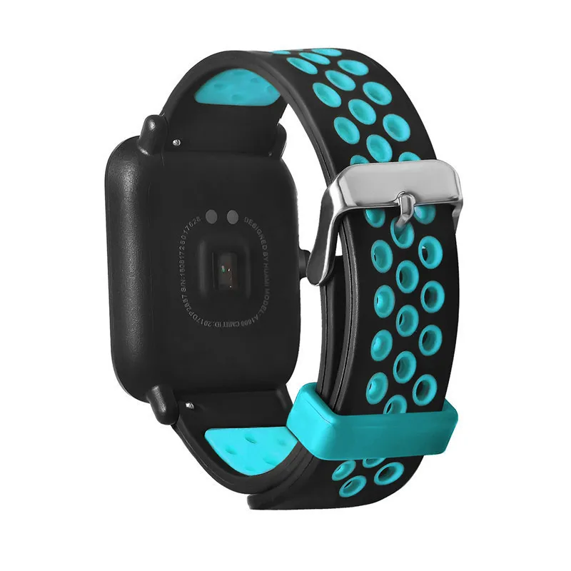 Для Xiaomi Huami Amazfit Bip Lightwei ремешок rhythm Lite young умные часы my braceket fit+ силиконовые полосы+ мягкий чехол+ 5 экранная пленка