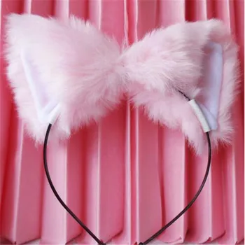 Fur Cat Ears Headband 4