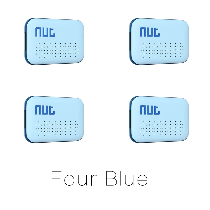 Nut Mini 3, умный искатель, Bluetooth, iTag, трекер, локатор для домашних животных, умный телефон, искатель, анти-потеря, напоминание, для кошелька, багажного ключа, искатель - Цвет: Four pieces