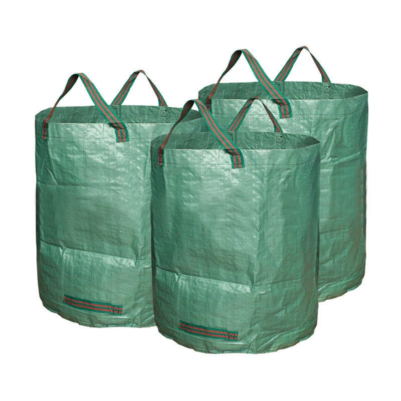 

Garden Quality Waste Bag Weeds Leaves Bin Large Cutting Portable Carry Bag
