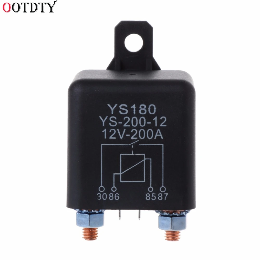 

24V 200Amp Start Relay 5Pin Heavy Duty ON/OFF Switch Split Charge Relay For Car