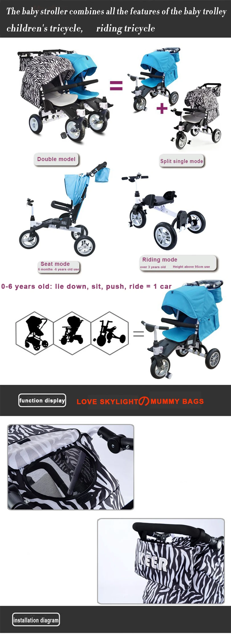 Yr Double Tricycle Jumeau Velo Bebe Poussette Jumeau 1 7 Ans Voiture De Bebe Poussettes Et Landaus Landaus Bhattbros Com