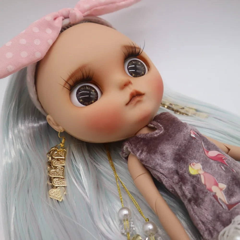 Кастомизация кукла Обнаженная blyth кукла для девочек Обнаженная кукла-6