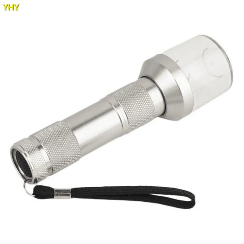 Electric Grinder Crusher Herb Tobacco Spice Smoke smoking metal pipe vaporizer click n vape Quickly Aluminum 14.5cm herb grinder05