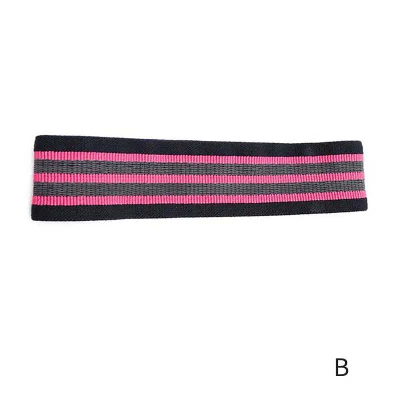 Pink L Противоскользящие хлопковые набедренные Эспандеры для упражнений для йоги, растяжки, тренировок, фитнеса, тренировок - Цвет: Pink L