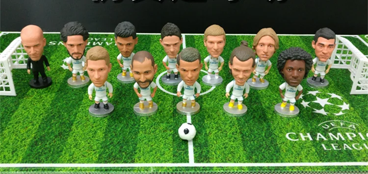 

[TOP] Simulate Football Field football match Cristiano Ronaldo Messi Neymar model Action Figure Football star soccer game toy