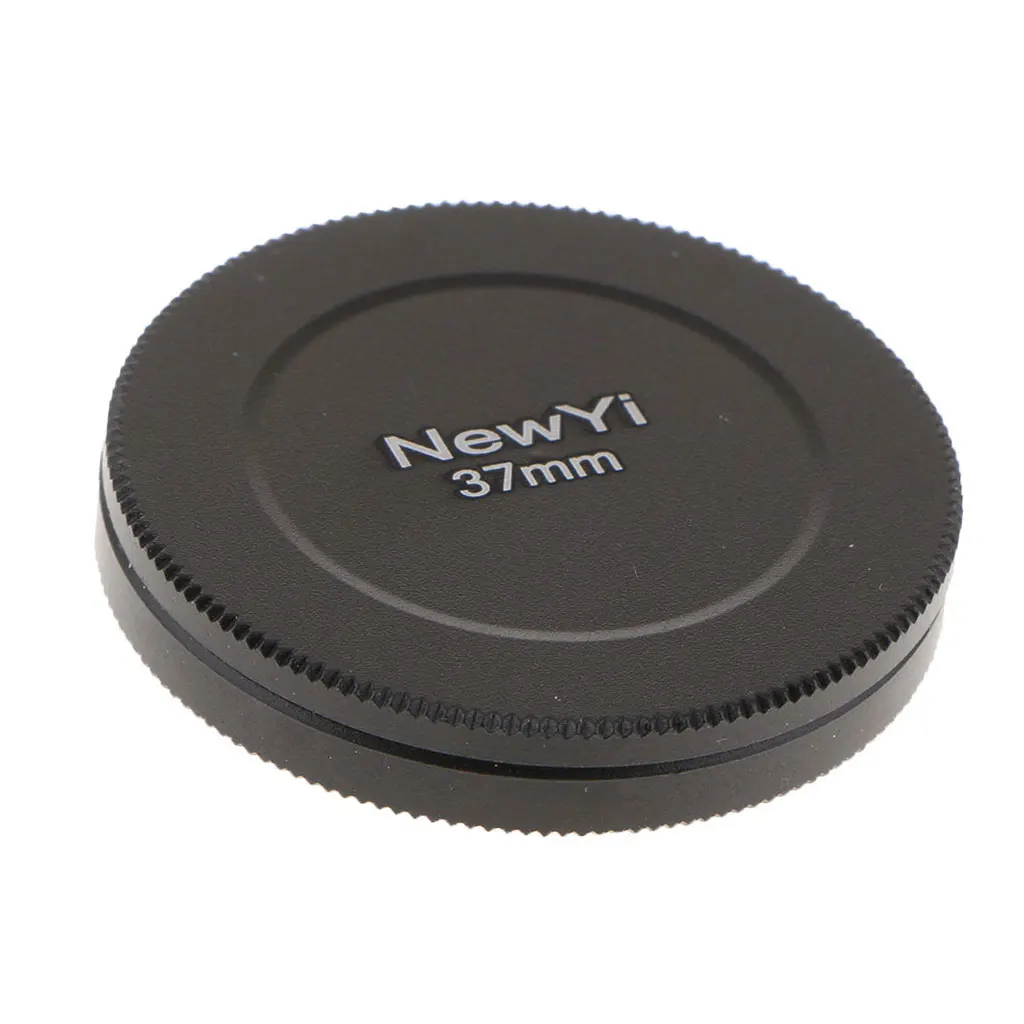 37mm Camera Lens Filter Storage Cap Case Aluminum Alloy Protection Box Cover