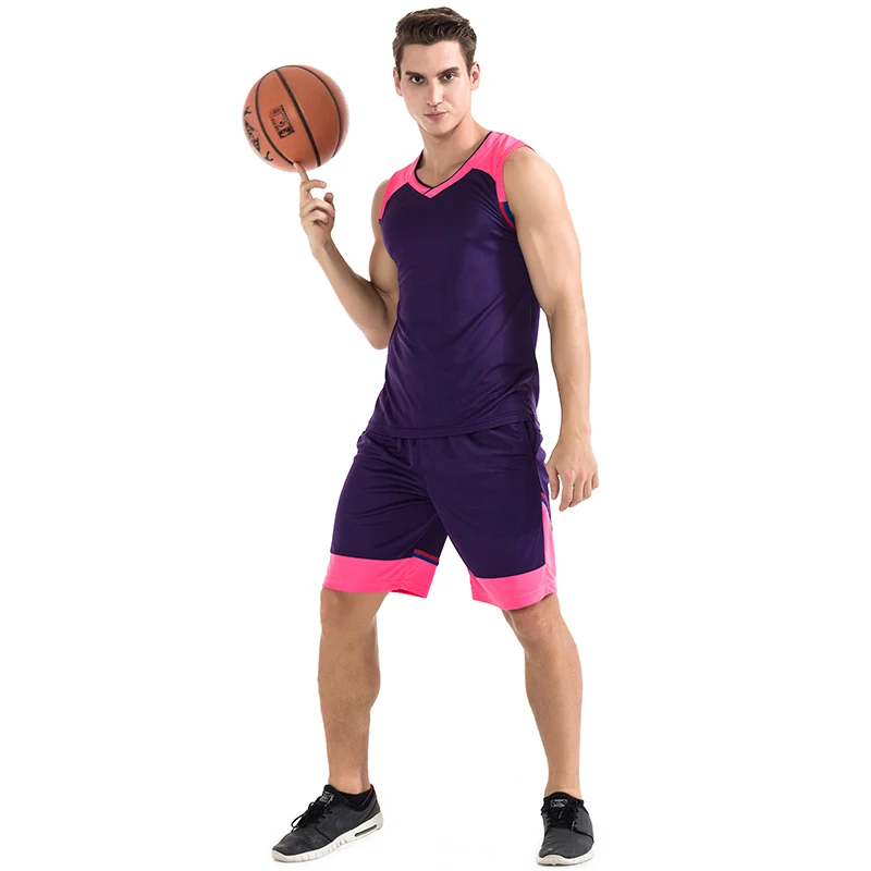Для мужчин баскетбльная, ретро трикотажные комплекты для взрослых Колледж Спортивная одежда для баскетбола Наборы без рисунка для мальчиков баскетбольные кеды форменная одежда с принтом