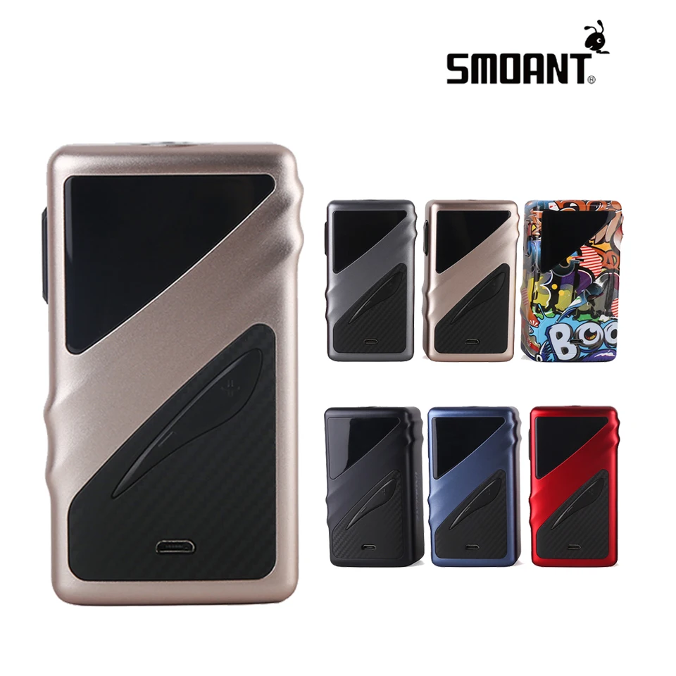Оригинальный мод Smoant taggerz с двумя аккумуляторами 18650 максимальная мощность 200 Вт