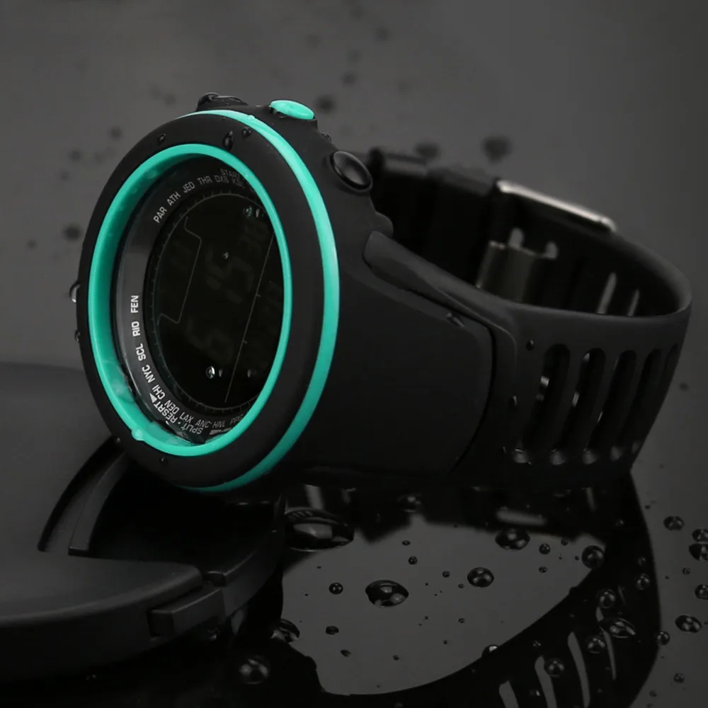Мужские часы спортивные цифровые светодиодный водонепроницаемые наручные часы Мужские Аналоговые Цифровые армейские стильные мужские электронные часы