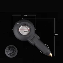 Электрическая горелка ладана для автомобиля устранения запаха автомобиля Универсальный ABS пластик для внедорожника