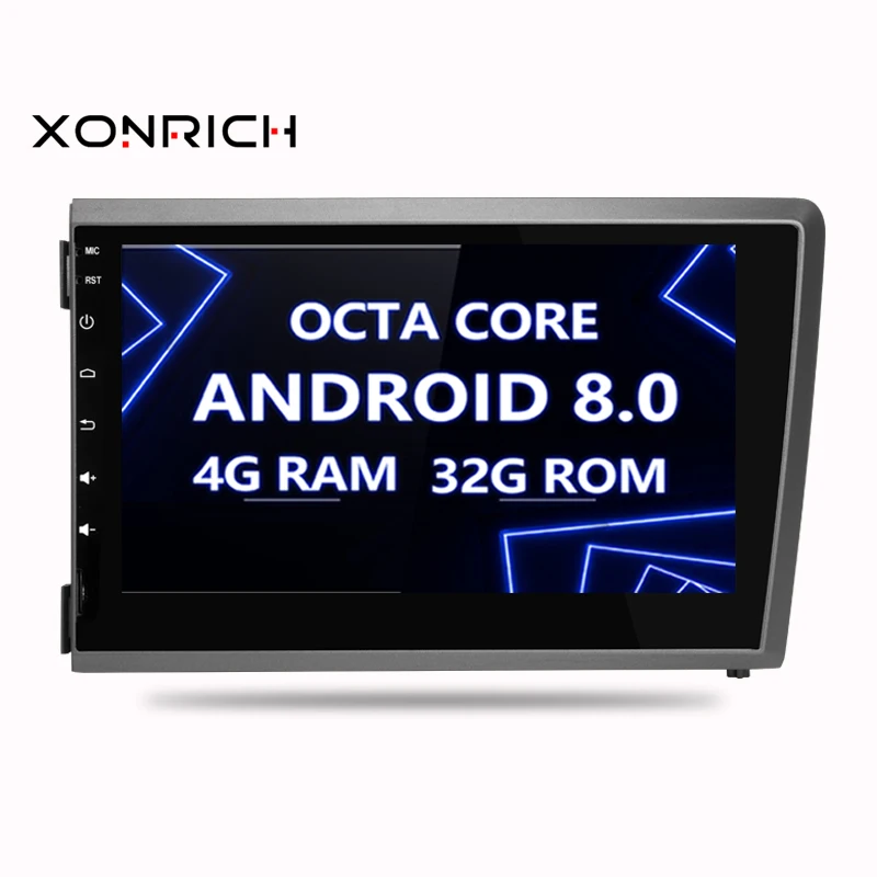 

Car Multimedia Player Android 8.0 4G RAM Head Unit For VOLVO S60 V70 XC70 2000 2001 2002 2003 2004 AutoRadio GPS Navigation