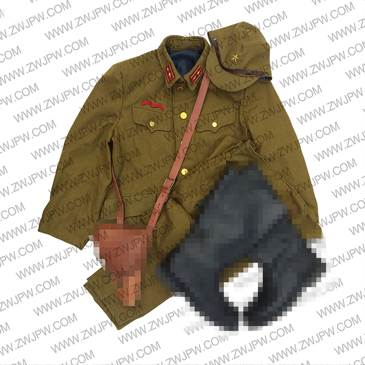 WW2 армейский Чжао Ву общая форма комплекты куртка и брюки шляпа