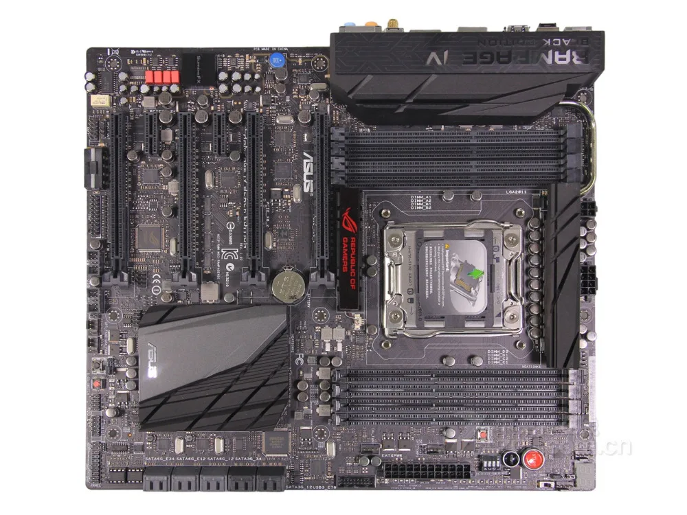  original motherboard ASUS Rampage IV Black Edition DDR3 LGA 2011 64GB USB2.0 USB3.0 X79 Desktop mot