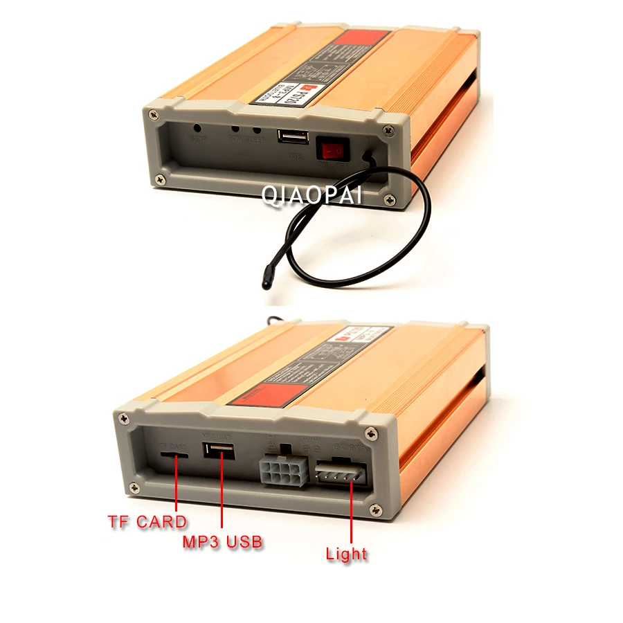 12В для автомобильной сигнализации полицейская сигнальная сирена USB Mp3 Bluetooth