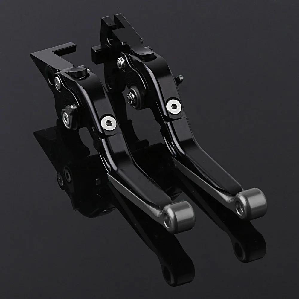 Motorcycle Accessories CNC Aluminum Adjustable Folding Extendable Brake Clutch Levers For Yamaha NVX 155 AEROX 155 2017 2018 (3)