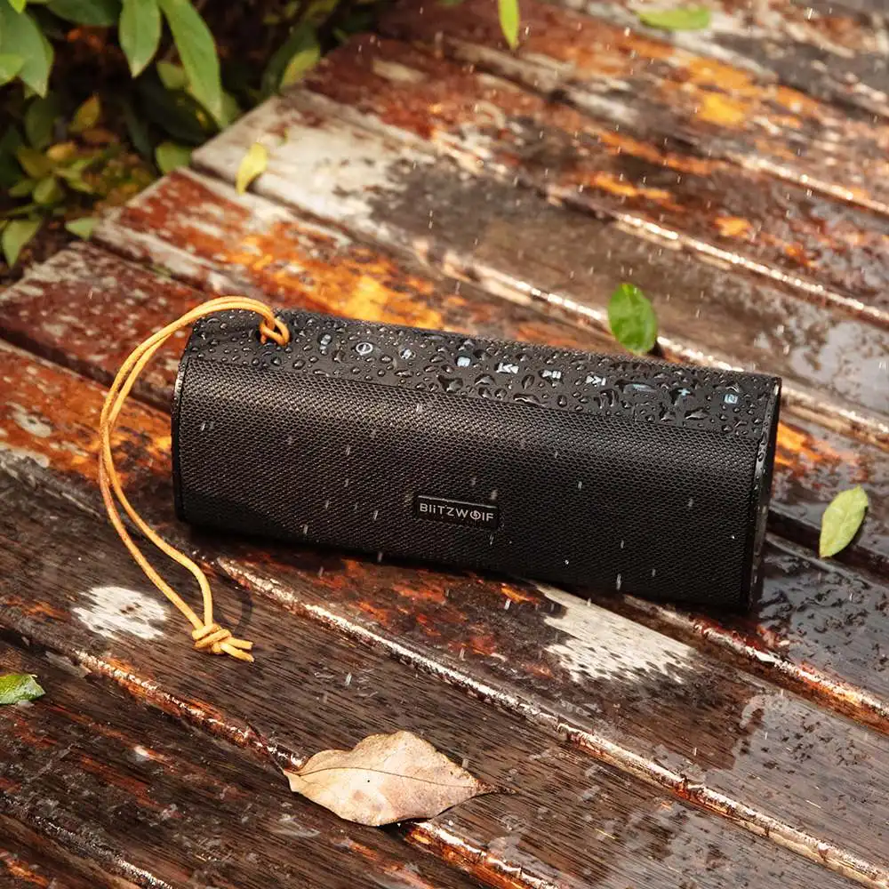 BlitzWolf WA2 20 Вт беспроводной bluetooth динамик двойная пассивная диафрагма TWS NFC бас