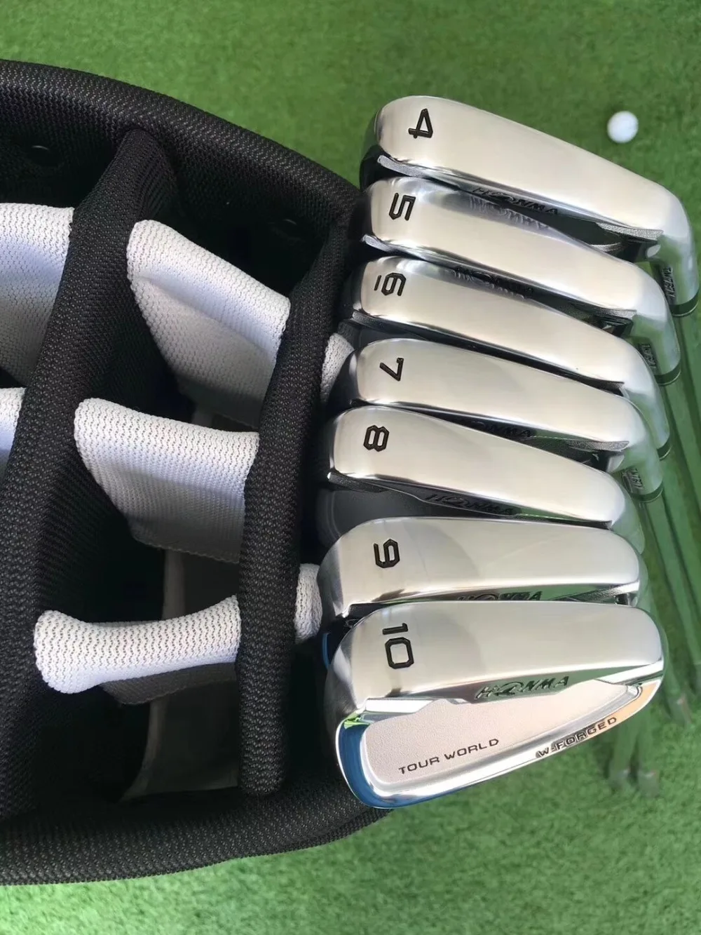 HONMA TOUR WORLD TW737V набор утюгов для гольфа 4 10 клубов с валом N. S. PRO 950/HONMA 737V утюжок
