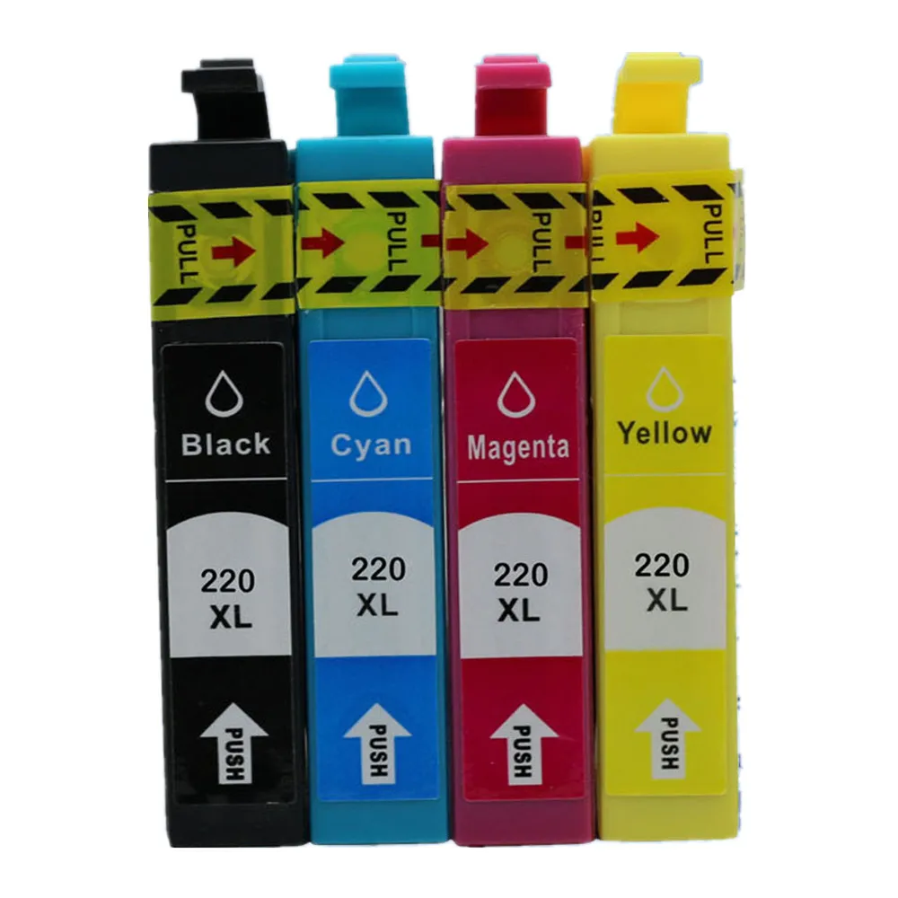 

5pcs/lot 220 T220XL High Yield Ink For 1 Expression WorkForce WF-2630 Expression Premium XP-320