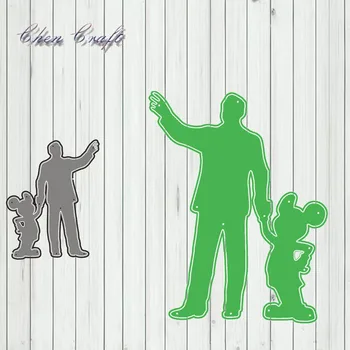 

The owner is holding the mouse carbon Steel Metal Cutting Dies Scrapbook Embossing Craft Stencils DIY Card Decor