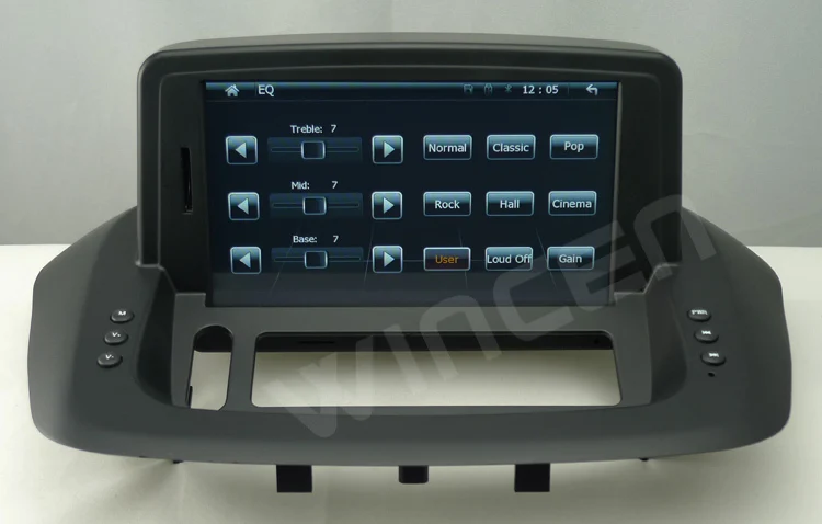 Perfect 2013 Newest 1080P 7"Car DVD GPS Player for Renault Fluence 800MHz CPU 512MB RAM build in DVR support phonebook Free 8GB USB Disc 4
