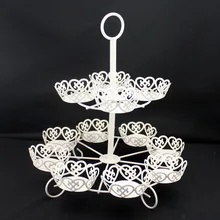 Белая металлическая железная подставка под пирожные/лоток для торта/тарелка для фруктов/лоток для теста/тарелка для пирога Свадебные украшения вечерние украшения