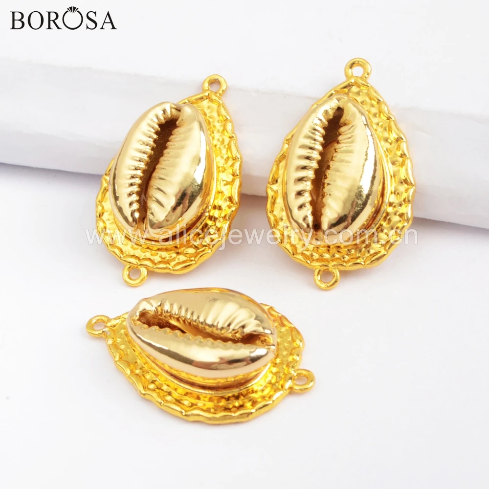 BOROSA 10 шт. Полный Золотой Цвет фотоаксессуары для изготовления ювелирных изделий