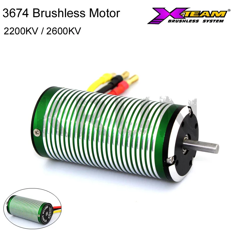 

High Quality Motor Classic Brushless Sensorless BL 3674 2200KV/ 2600KV 5.0mm RC 1/10 1/8 Himoto Toys Wholesale