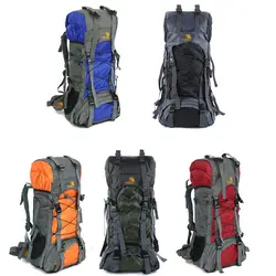 Популярный Стиль Водонепроницаемый Спорт на открытом воздухе для пеших прогулок, кемпинга, путешествий рюкзак сумка 60л 5 цветов выбрать