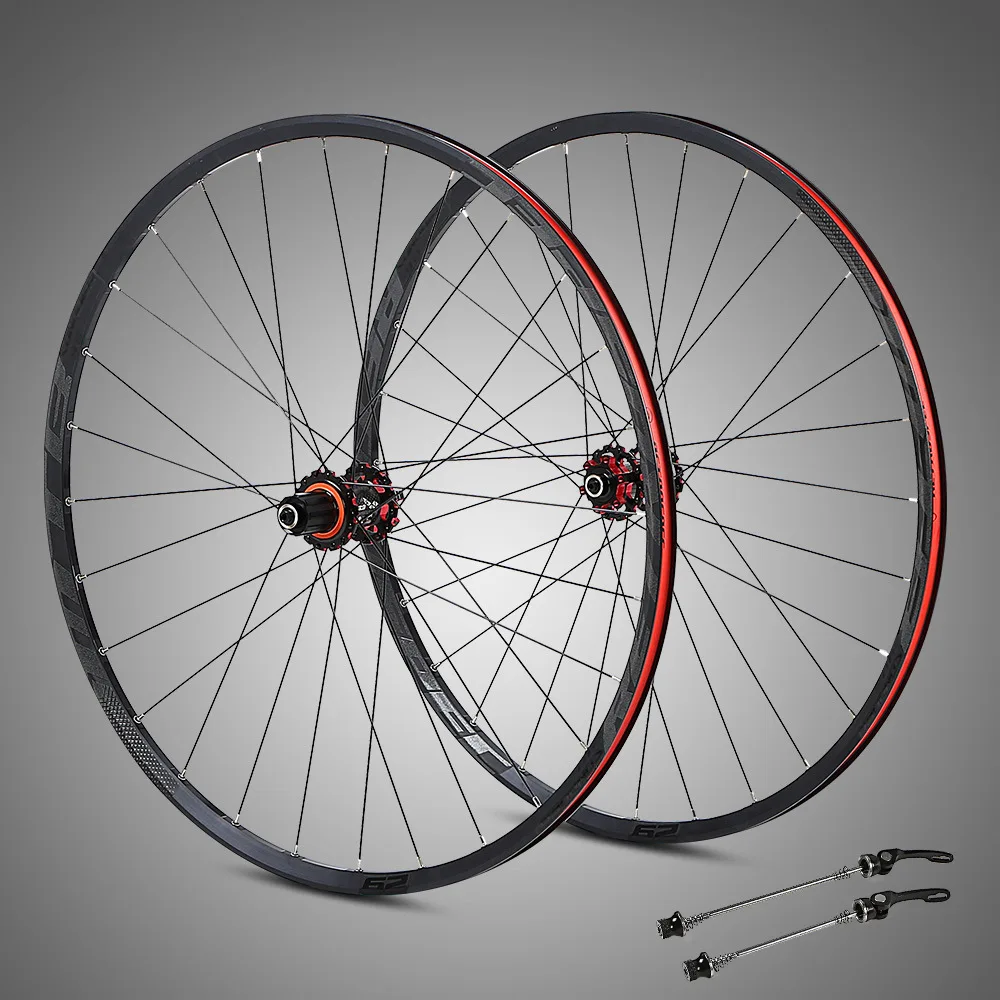 MTB Wheelset алюминиевый горный велосипед 29er колеса карбоновые Freehub дисковый тормоз 4