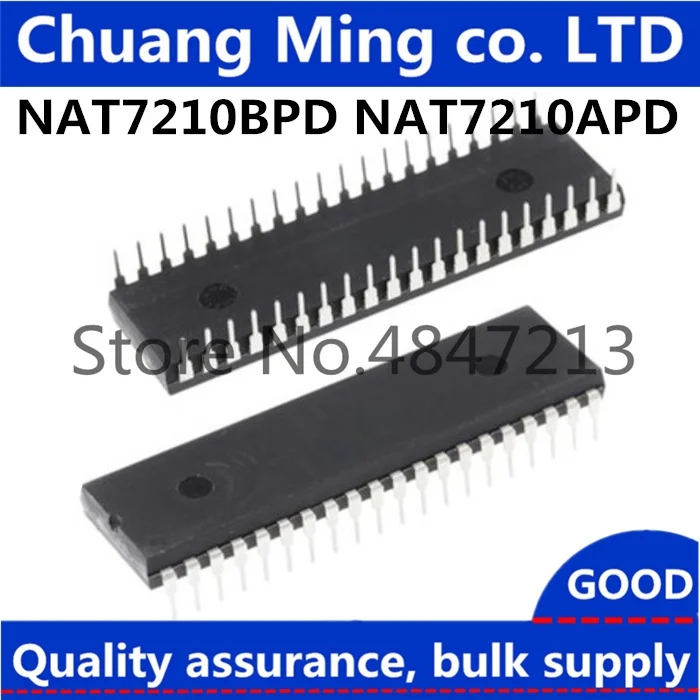 Бесплатная доставка 10 шт./лот NAT7210BPD NAT7210APD NAT7210 DIP-40 ic | Электроника
