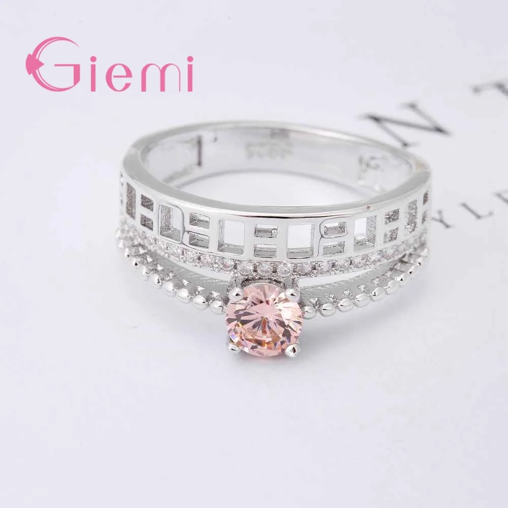 925 пробы серебряные кольца для женщин Винтаж широкий диапазон палец Bague благородные дамы свадебные/вечерние/обручальные ювелирные изделия