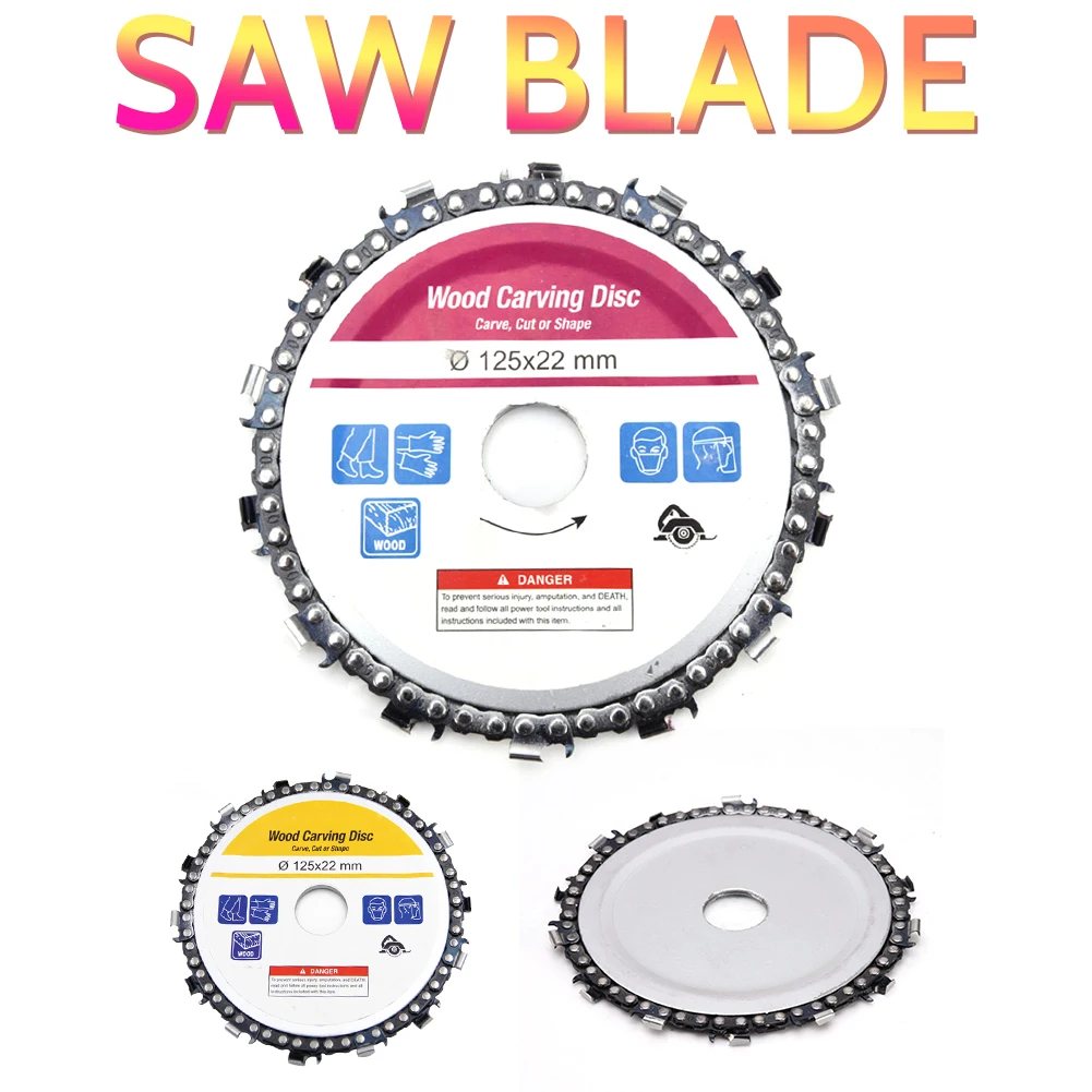 5-дюймов 14 зубьев 125x22 мм цепи плиты деревообрабатывающей Цепная Пила диск резки кусок дерева щелевые пилы