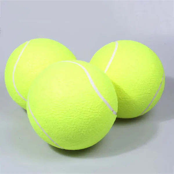24CM Giant Tennis Ball For Pet Chew Toy Big Inflatable Tennis Ball