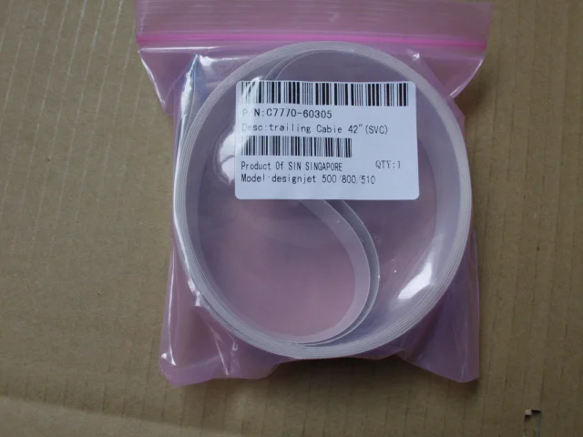

GiMerLotPy C7769-60305 C7769-60295 C7769-60147 Carriage assembly trailing cable for DesignJet 500 500PS 800 800PS 510 A1 24inch