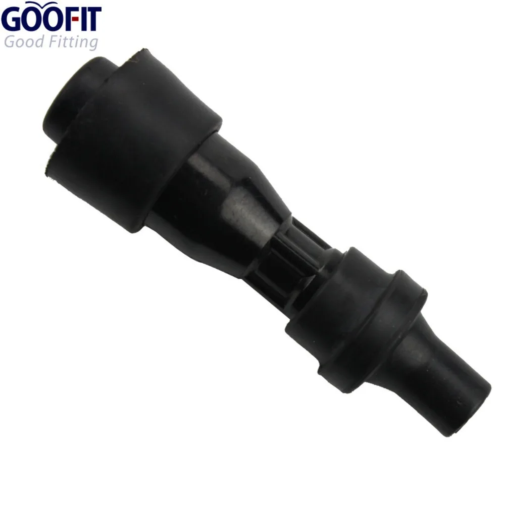 GOOFIT прямые свечи зажигания Крышки для Kawasaki, моторные H058-027