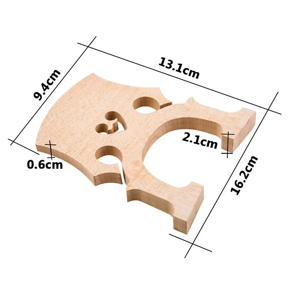 Профессиональная Виолончель мост для 1/4 Размер Виолончель изысканный кленовый материал