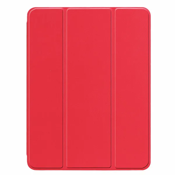 For iPad Pro 10.5 Case TPU Leather Slim Smart Cover With Pencil Holder Auto Sleep/Wake up For Apple iPad Pro 10. 5 inch New - Цвет: Red