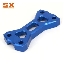 Мотоцикл с ЧПУ синий верх руль ручка бар крепление зажимы для YAMAHA YZ125 YZ250 YZ250F YZ450F WR250F WR450F TTR250 DT WR250R