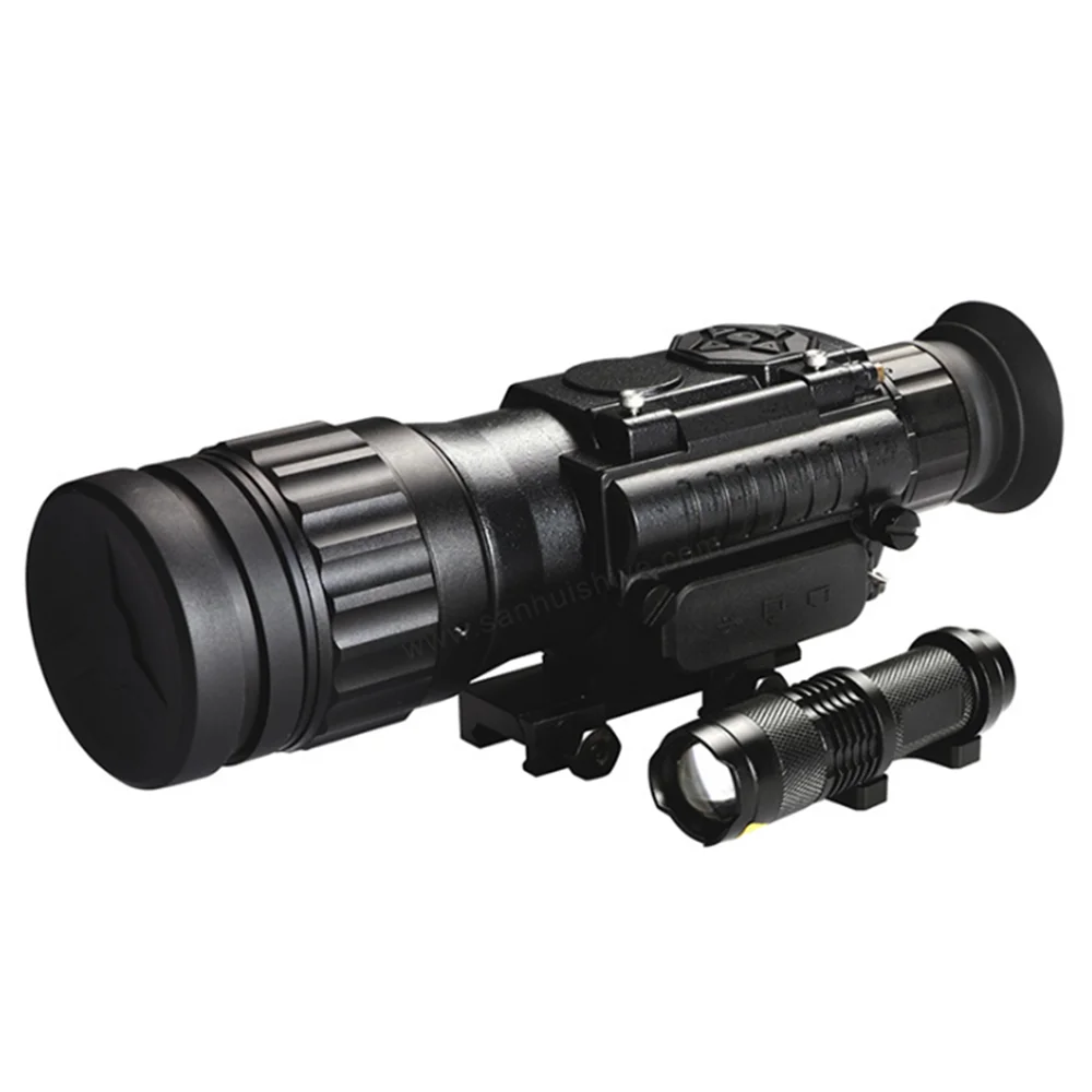  BIJIA Night Vision Device High pPower HD Low Light Digital Infrared Flashlight Connected Computer