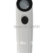 20x21 оптические линзы, мм увеличительное Стекло прямая ручка 2 светодиодный свет горит Карманная Лупа с подсветкой Лупа для чтения