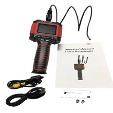 Диаметр 8,5 мм с 6 светодиодами профессиональная промышленная камера Borescopes 2,3" TFT ЖК-монитор Бороскоп инструмент для обслуживания и ремонта автомобилей