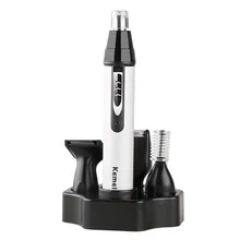 Kemei 4 in 1 New Fashion Rechargeable Nose Beard Ear Eyebrow Hair Trimmer Electric Shaver Safe Face Care Razor Clipper For Men цена Kemei 4 in 1 New Fashion Rechargeable Nose Beard Ear Eyebrow Hair Trimmer Electric Shaver Safe Face Care Razor Clipper For Men цены онлайн