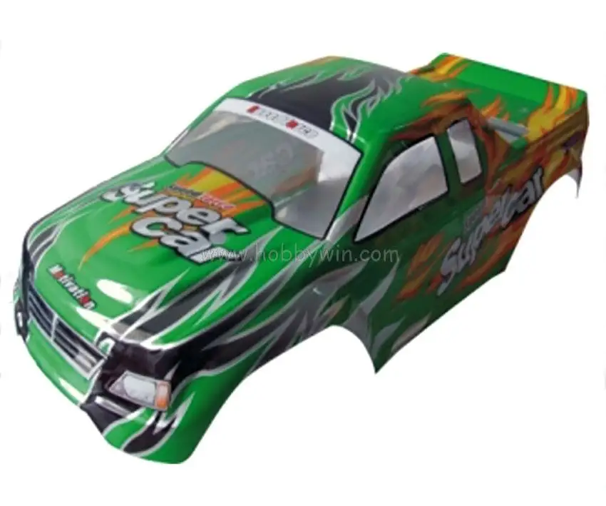 

HBX part 3318A-B001 Body shell GREEN *1P For HAIBOXING 1/8 RC Monster Truck wholesale price Free shipping