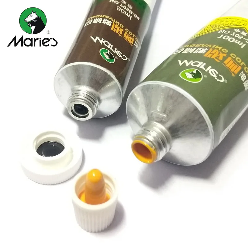 1 трубка масляная краска Marie s 6 цветов для художников масляные цветные трубки